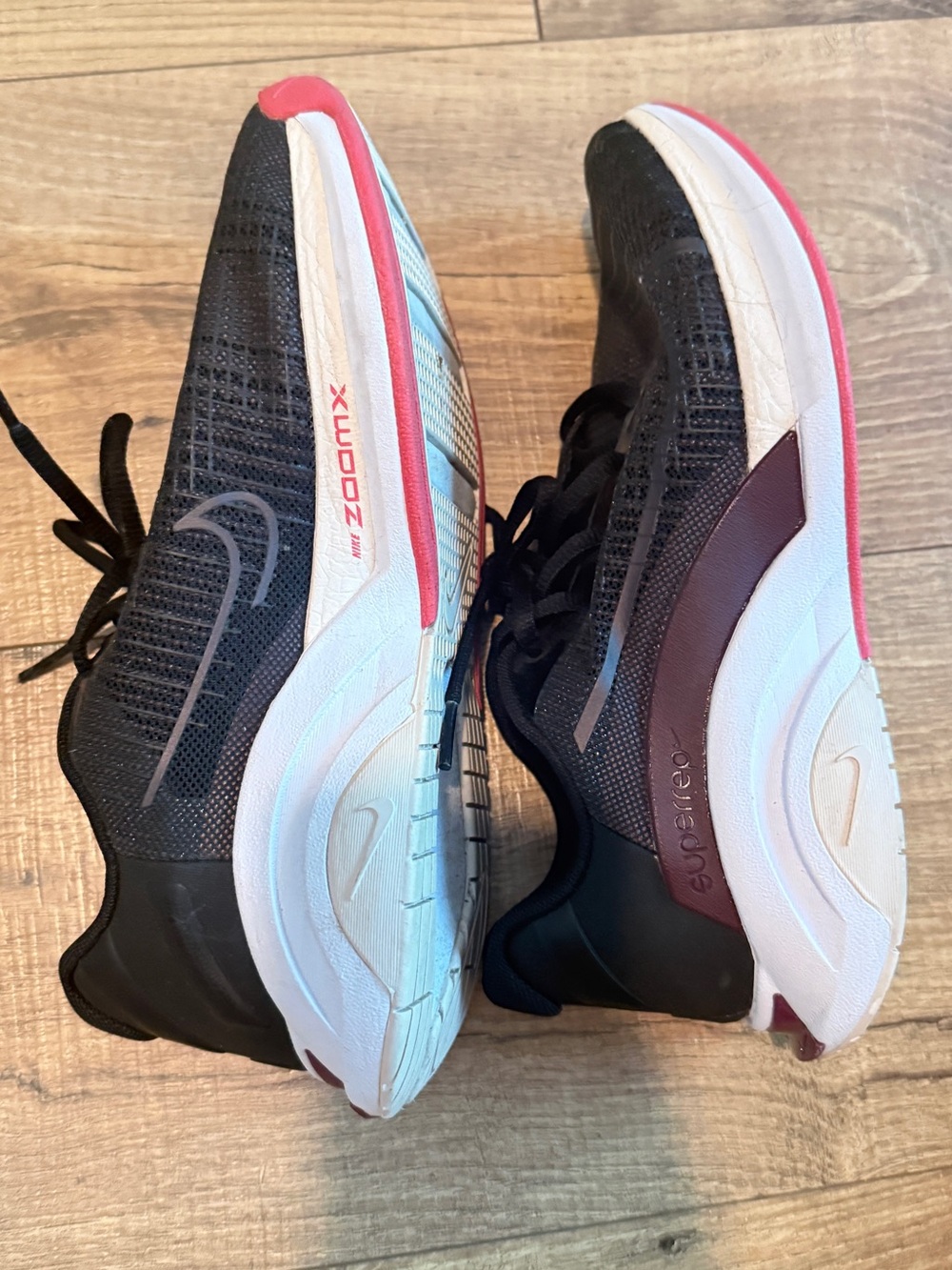 Nike Black Pink White Running Sneakers